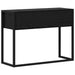 Masă laterală Stejar Negru 100 x 36 x 75 cm Lemn compozit - WALTI WALTI