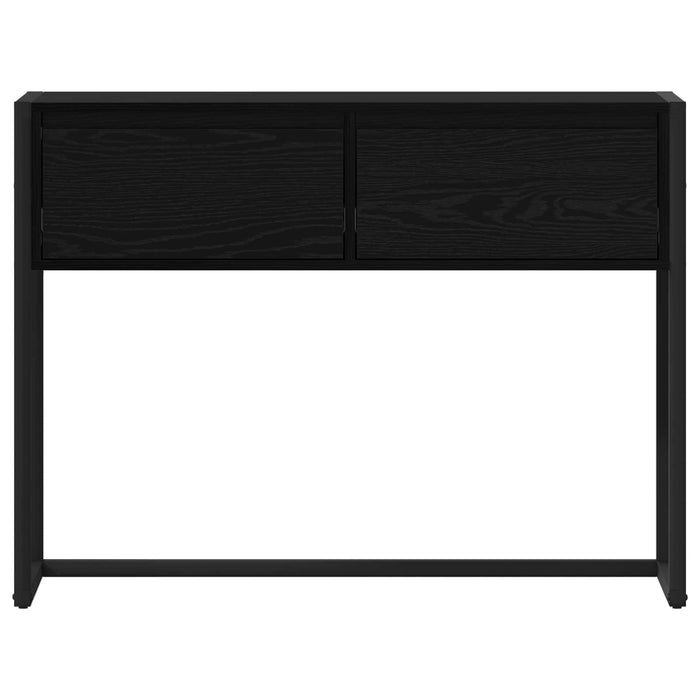 Masă laterală Stejar Negru 100 x 36 x 75 cm Lemn compozit - WALTI WALTI