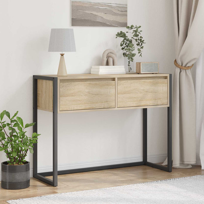 Masă laterală cu sertar Sonoma 100 x 36 x 75 cm Lemn compozit - WALTI WALTI