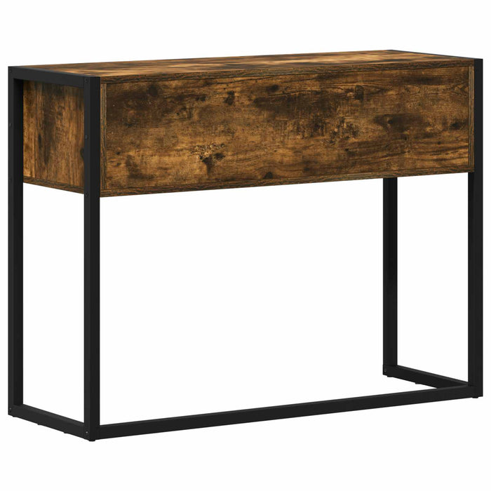 Masă laterală Stejar fumuriu 100 x 36 x 75 cm Lemn compozit - WALTI WALTI