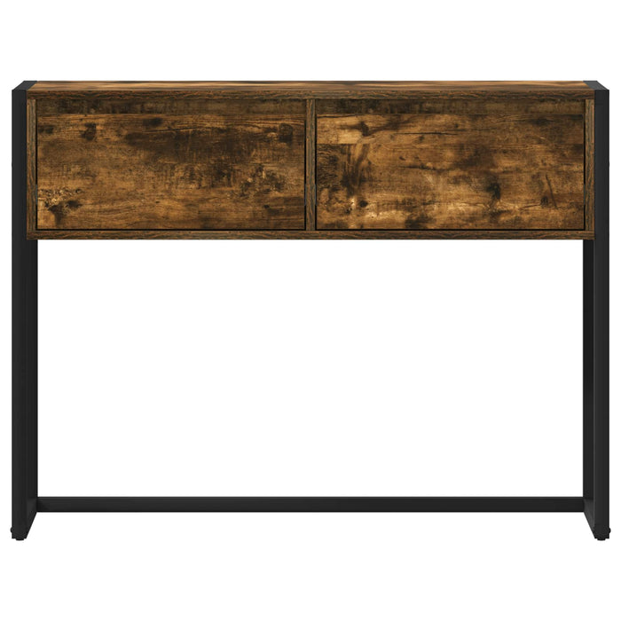 Masă laterală Stejar fumuriu 100 x 36 x 75 cm Lemn compozit - WALTI WALTI