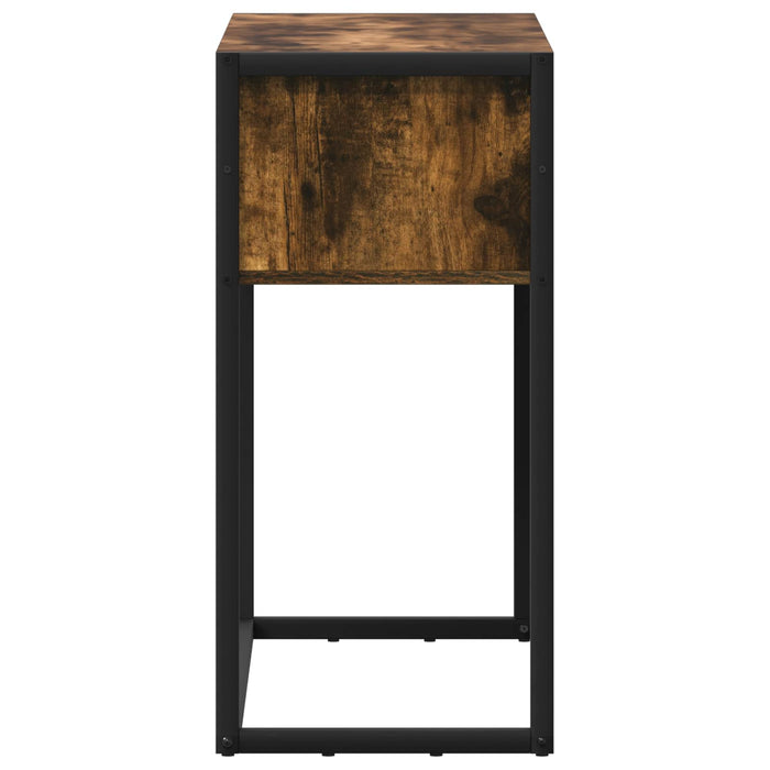 Masă laterală Stejar fumuriu 100 x 36 x 75 cm Lemn compozit - WALTI WALTI