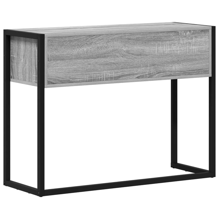 Masă laterală Gri Sonoma 100 x 36 x 75 cm Lemn compozit - WALTI WALTI