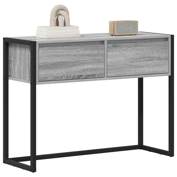 Masă laterală Gri Sonoma 100 x 36 x 75 cm Lemn compozit - WALTI WALTI