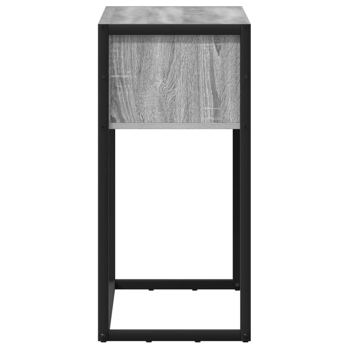 Masă laterală Gri Sonoma 100 x 36 x 75 cm Lemn compozit - WALTI WALTI