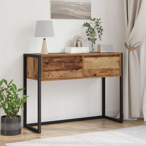 Masă laterală Lemn Vechi 100 x 36 x 75 cm Lemn compozit - WALTI WALTI