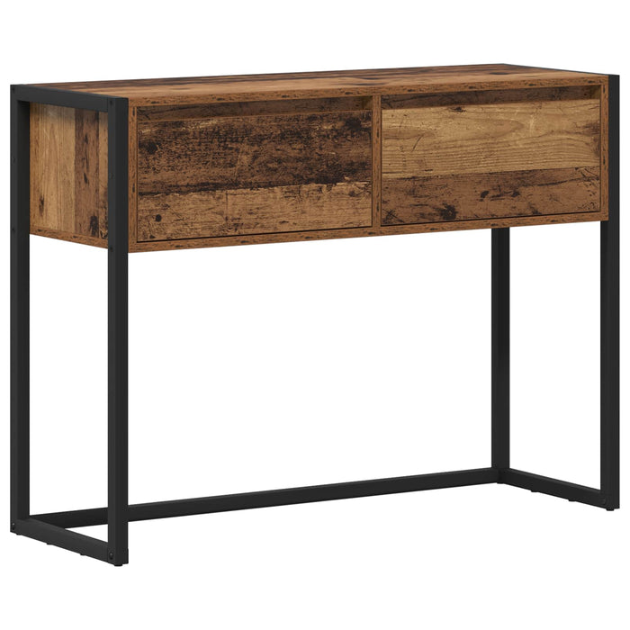 Masă laterală Lemn Vechi 100 x 36 x 75 cm Lemn compozit - WALTI WALTI