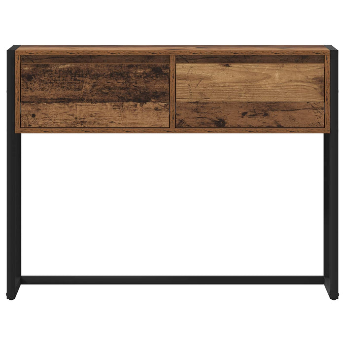 Masă laterală Lemn Vechi 100 x 36 x 75 cm Lemn compozit - WALTI WALTI