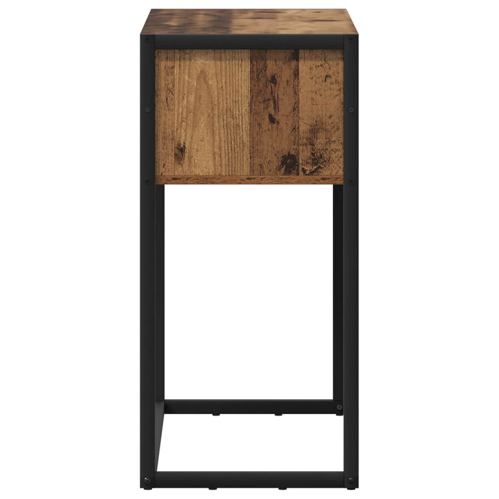 Masă laterală Lemn Vechi 100 x 36 x 75 cm Lemn compozit - WALTI WALTI