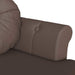 Bancă Chesterfield Maro 120.5 x 65 x 75 cm Piele artificială - WALTI WALTI