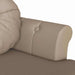 Bancă Chesterfield cu pernă Cappuccino 120.5 x 65 x 75 cm - WALTI WALTI