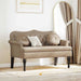 Bancă Chesterfield cu pernă Cappuccino 120.5 x 65 x 75 cm - WALTI WALTI