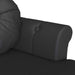 Bancă Chesterfield Negru 120.5 x 65 x 75 cm Piele artificială - WALTI WALTI