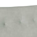 Bancă Chesterfield Gri deschis 112 x 65,5 x 75 cm Catifea - WALTI WALTI