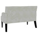 Bancă Chesterfield Gri deschis 112 x 65,5 x 75 cm Catifea - WALTI WALTI
