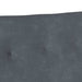 Bancă Chesterfield Gri închis 112 x 65,5 x 75 cm Catifea - WALTI WALTI