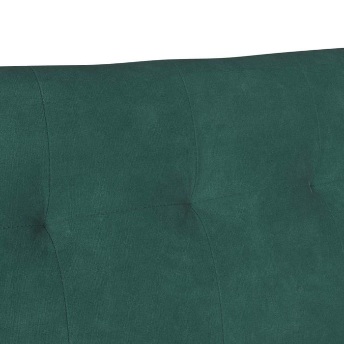 Bancă Chesterfield Verde închis 112 x 65,5 x 75 cm Catifea - WALTI WALTI