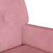 Bancă Chesterfield Roz 112 x 65,5 x 75 cm Catifea - WALTI WALTI
