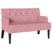 Bancă Chesterfield Roz 112 x 65,5 x 75 cm Catifea - WALTI WALTI