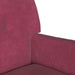 Bancă Chesterfield Roșu Vin 112 x 65,5 x 75 cm Catifea - WALTI WALTI