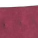 Bancă Chesterfield Roșu Vin 112 x 65,5 x 75 cm Catifea - WALTI WALTI