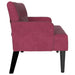 Bancă Chesterfield Roșu Vin 112 x 65,5 x 75 cm Catifea - WALTI WALTI