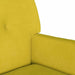Bancă Chesterfield Galben 112 x 65,5 x 75 cm Catifea - WALTI WALTI