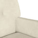 Bancă Chesterfield Crem 112 x 65,5 x 75 cm Catifea - WALTI WALTI