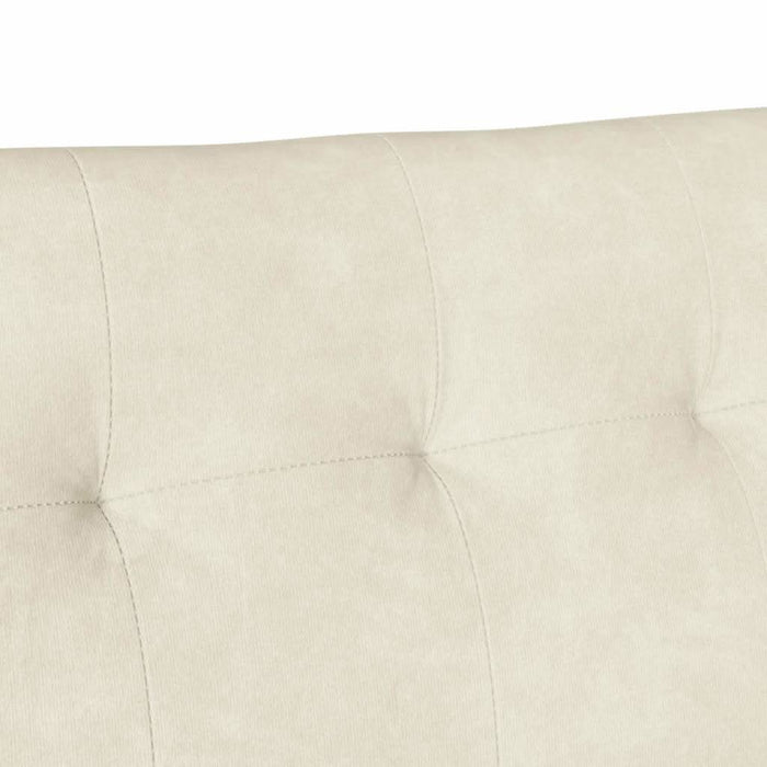 Bancă Chesterfield Crem 112 x 65,5 x 75 cm Catifea - WALTI WALTI