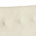 Bancă Chesterfield Crem 112 x 65,5 x 75 cm Catifea - WALTI WALTI