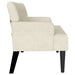 Bancă Chesterfield Crem 112 x 65,5 x 75 cm Catifea - WALTI WALTI