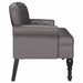 Bancă Chesterfield Gri 119,5 x 64,5 x 75 cm Piele artificială - WALTI WALTI