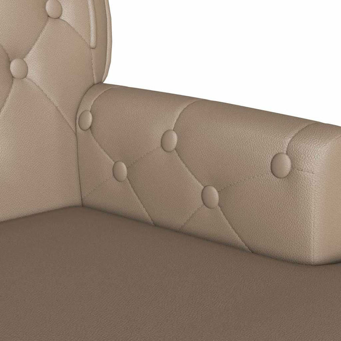 Bancă Chesterfield Cappuccino 119,5 x 64,5 x 75 cm - WALTI WALTI