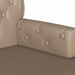 Bancă Chesterfield Cappuccino 119,5 x 64,5 x 75 cm - WALTI WALTI
