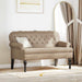 Bancă Chesterfield Cappuccino 119,5 x 64,5 x 75 cm - WALTI WALTI