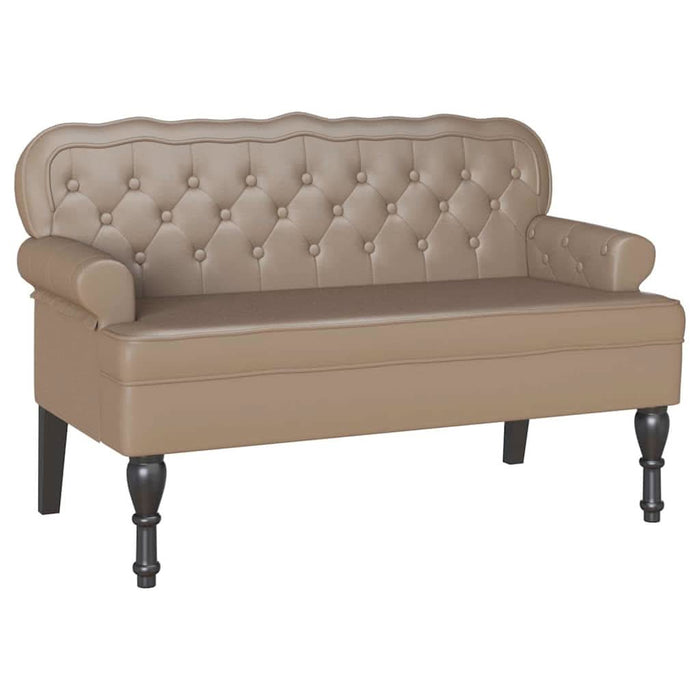Bancă Chesterfield Cappuccino 119,5 x 64,5 x 75 cm - WALTI WALTI