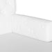 Bancă Chesterfield Alb 119,5 x 64,5 x 75 cm Piele artificială - WALTI WALTI
