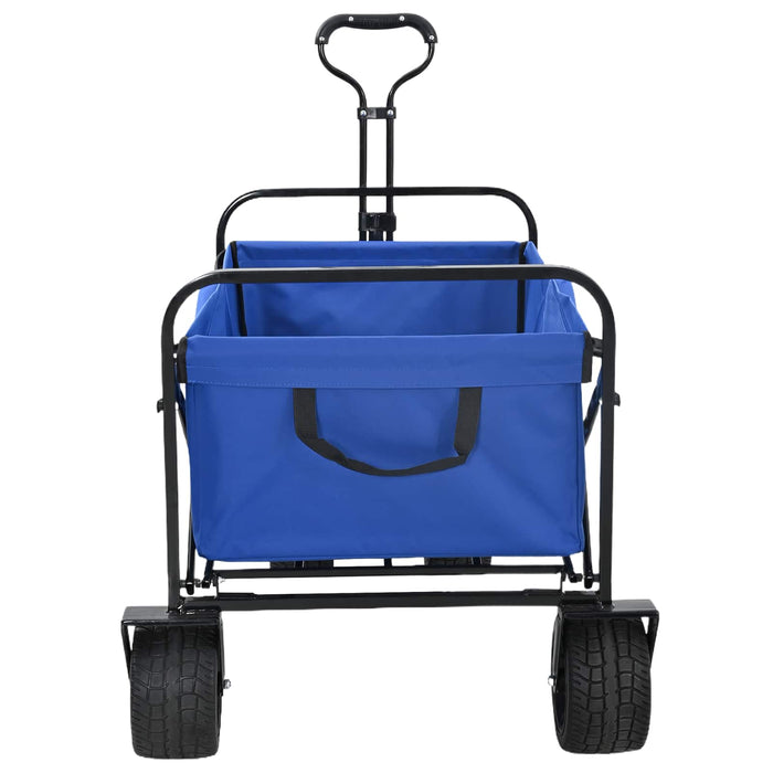 Trolley Manevrabil Pliabil Manual albastru 89 x 63 x 96 cm - WALTI WALTI