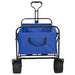 Trolley Manevrabil Pliabil Manual albastru 89 x 63 x 96 cm - WALTI WALTI