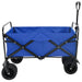 Trolley Manevrabil Pliabil Manual albastru 89 x 63 x 96 cm - WALTI WALTI