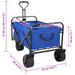 Trolley Manevrabil Pliabil Manual albastru 89 x 63 x 96 cm - WALTI WALTI