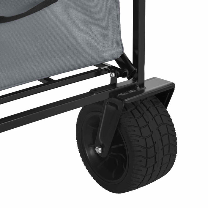 Trolley Manevrabil Pliabil Manual Gri 89 x 63 x 96 cm - WALTI WALTI