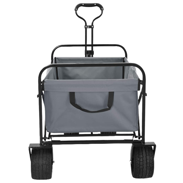 Trolley Manevrabil Pliabil Manual Gri 89 x 63 x 96 cm - WALTI WALTI
