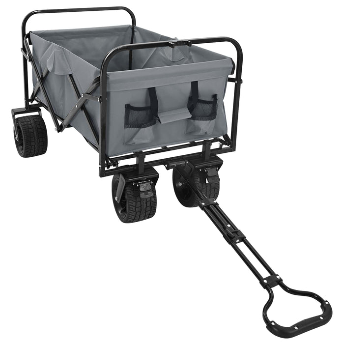 Trolley Manevrabil Pliabil Manual Gri 89 x 63 x 96 cm - WALTI WALTI