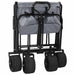 Trolley Manevrabil Pliabil Manual Gri 89 x 63 x 96 cm - WALTI WALTI
