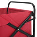 Trolley Manevrabil Pliabil Manual Roșu 89 x 63 x 96 cm - WALTI WALTI
