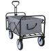Trolley Manevrabil Pliabil Gri 94 x 53 x 99 cm Tesătură Oxford - WALTI WALTI