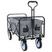 Trolley Manevrabil Pliabil Gri 94 x 53 x 99 cm Tesătură Oxford - WALTI WALTI