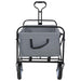 Trolley Manevrabil Pliabil Gri 94 x 53 x 99 cm Tesătură Oxford - WALTI WALTI