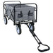 Trolley Manevrabil Pliabil Gri 94 x 53 x 99 cm Tesătură Oxford - WALTI WALTI